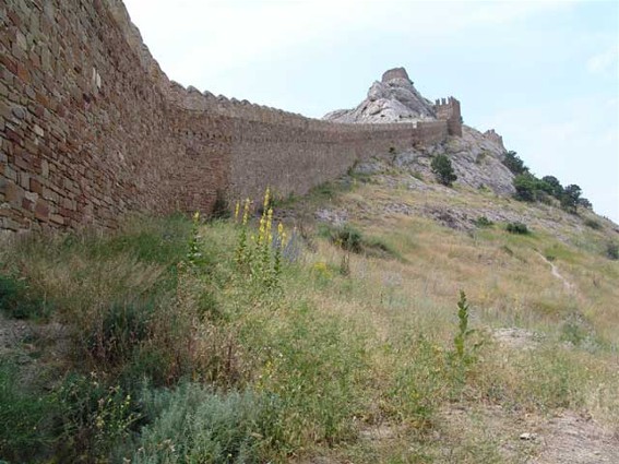 Image - The Sudak fortress in the Crimea.